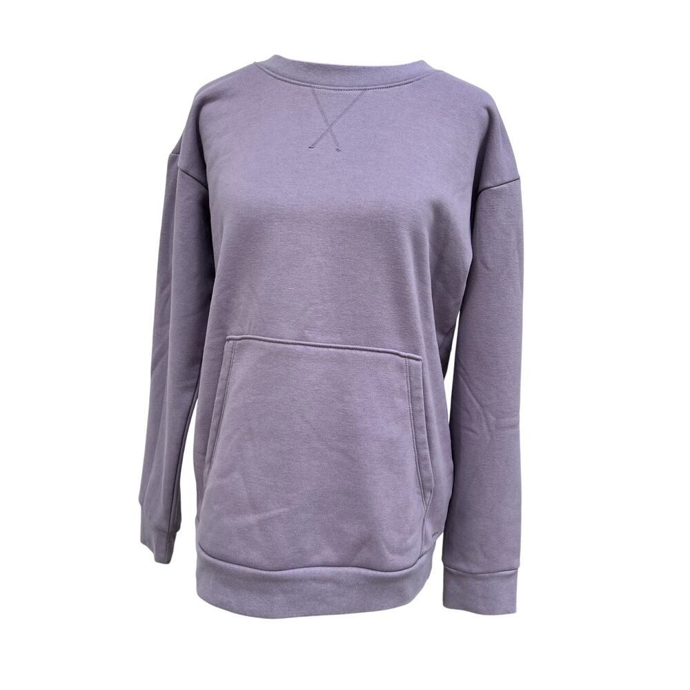 Mondetta Crewneck Lavender Sweatshirt, Women's Size S